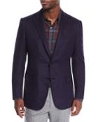 Men's Silk-cashmere Two-button Jacket