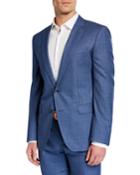 Men's Two-piece Slim-fit Wool