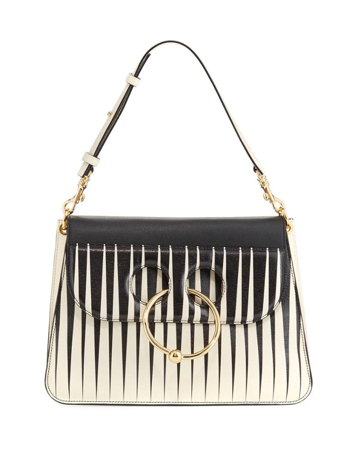 Pierce Striped Leather