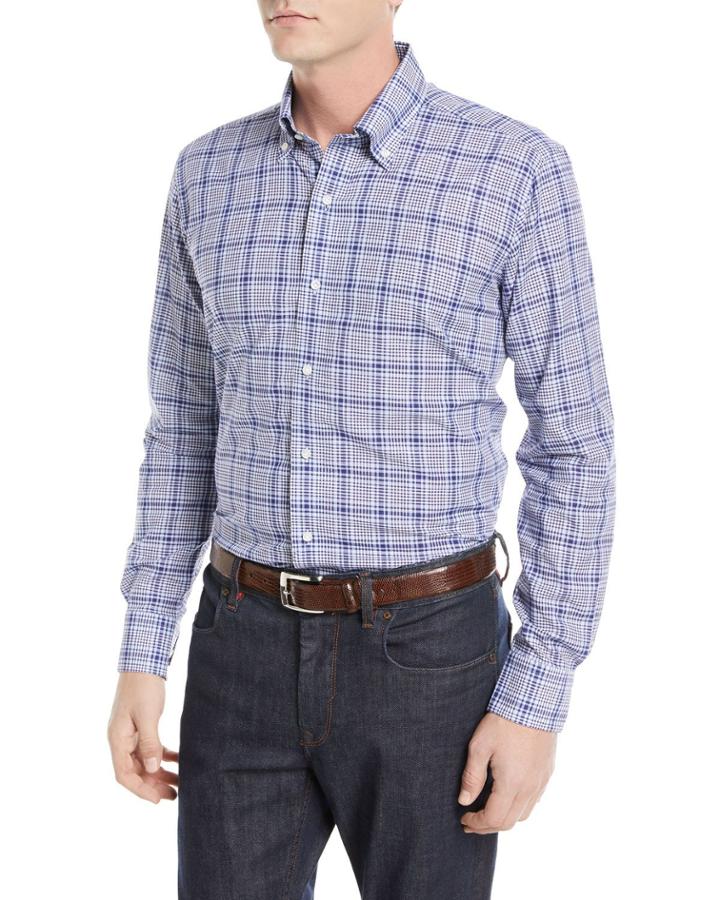 Seabound Chambray Plaid