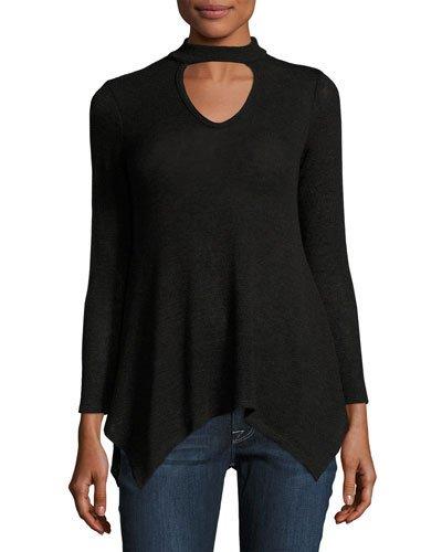 Double-keyhole Long-sleeve