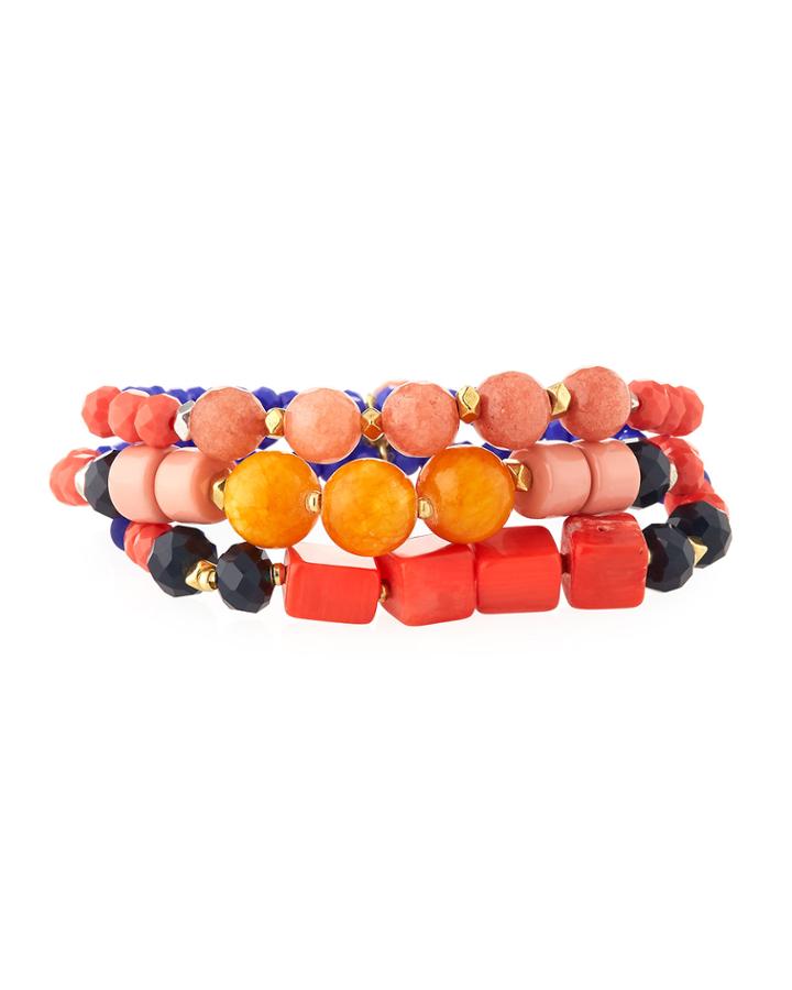 Mixed Beaded Bracelets,