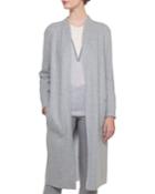 Open-front Reversible Silk Jersey