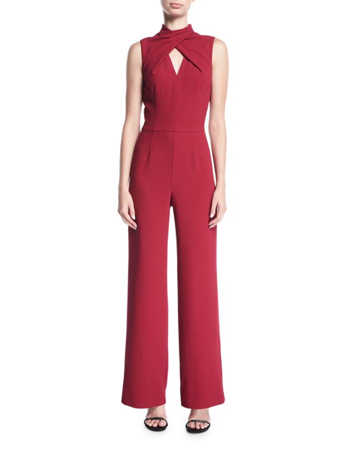 Contessa Sleeveless Straight-leg Jumpsuit