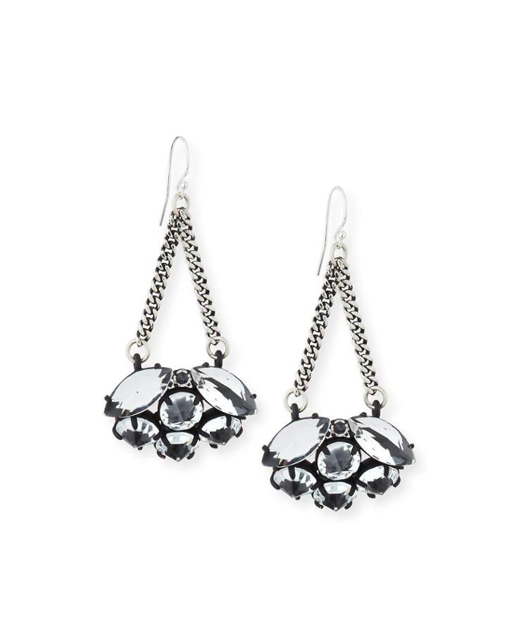 Diamanda Chain Drop Earrings