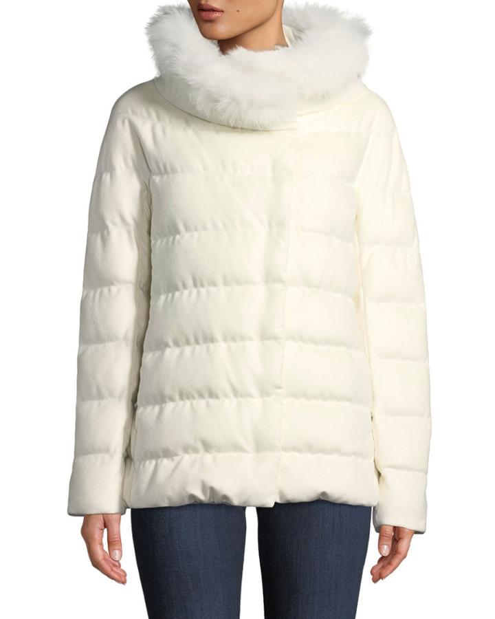 Fur-collar Down-fill