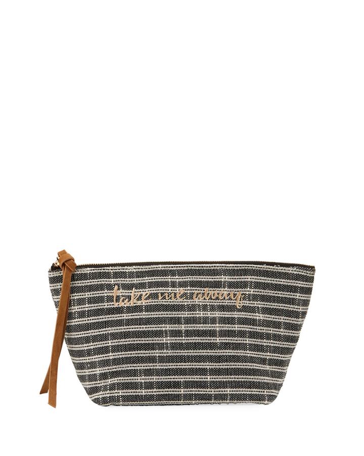 Take Me Away Fabric Cosmetic Pouch