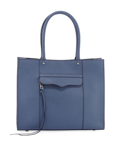 Mab Medium Leather Tote Bag,