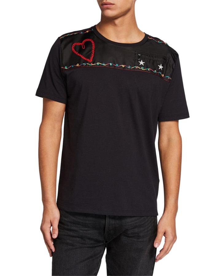 Men's Embroidered T-shirt