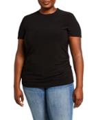 Plus Size Shirred Waist T-shirt