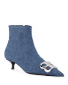 Bb Denim Ankle Booties