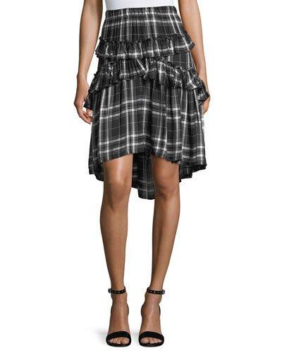 Ruffled Plaid