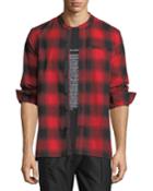 Crosby Raw-edge Plaid