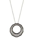 Scalare 18k Black & White Diamond Necklace