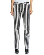 Striped Five-pocket