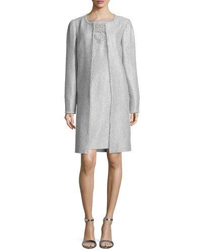 Metallic Tweed Long