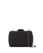 Metallic Glitter Minaudiere Clutch