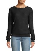 Slo-mo Sequined Crewneck
