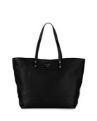 Beckett Leather Work Tote Bag, Black