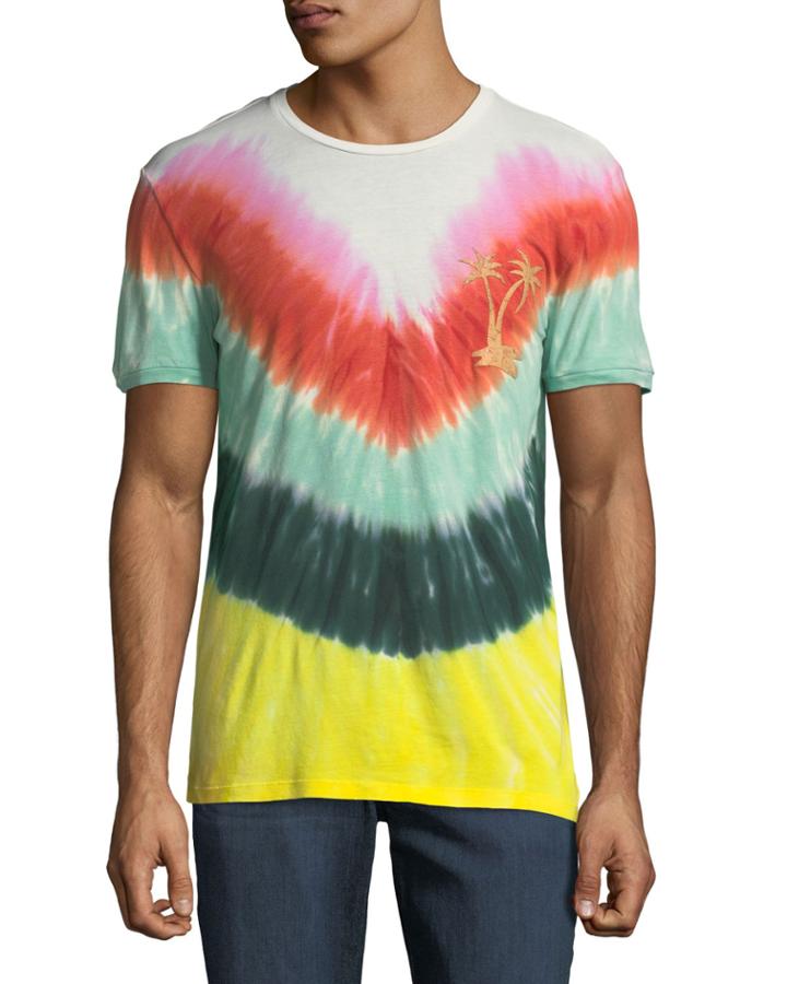 Men's Tie-dye Crewneck T-shirt