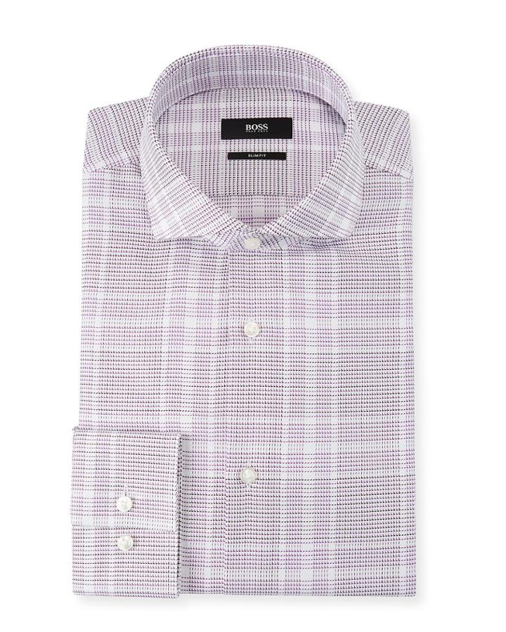 Men's Slim Fit Mixed Pattern Dress