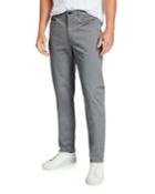 Men's Slim-fit Comfort Stretch Mobility Pants, Gray