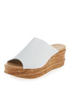 Bernice Leather Wedge