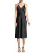 Sleeveless Silk Charmeuse Camisole