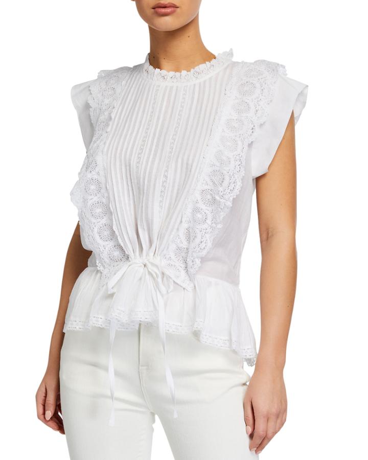 Toundra Cotton Ruffle Top