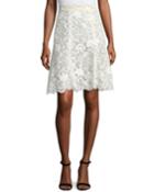 Floral Guipure Lace Knee-length