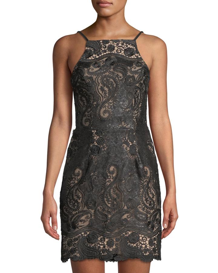 Julie Embroidered Sequin