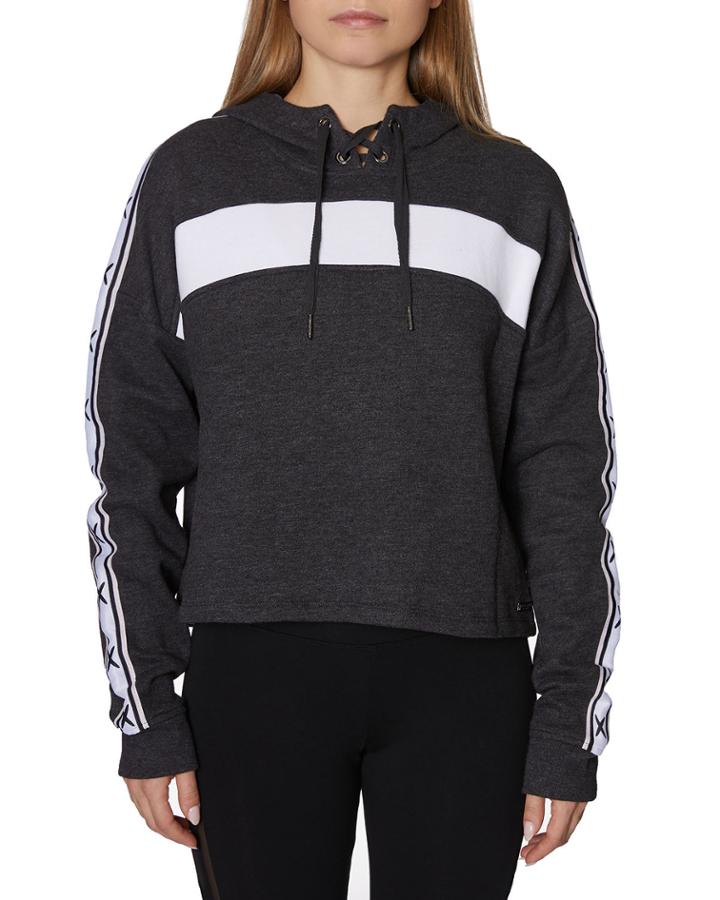 Colorblocked X Tape Hoodie