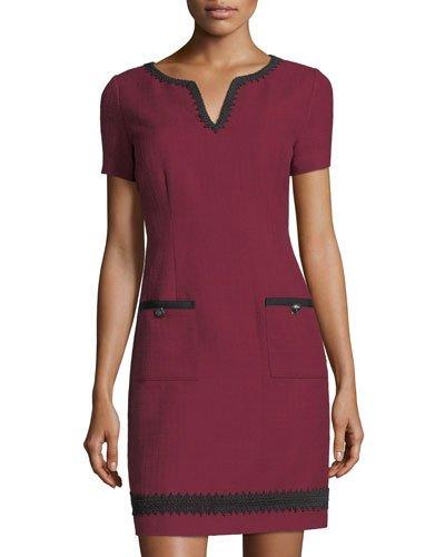 Short-sleeve Tweed