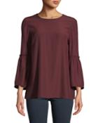 Roslin Bell-sleeve Top In