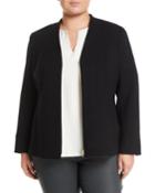 Willem Zip-front Wool-crepe Jacket,
