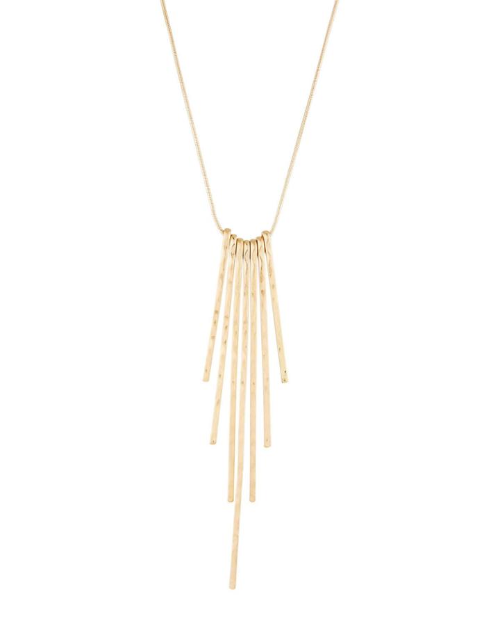 Seven-stick Pendant Necklace