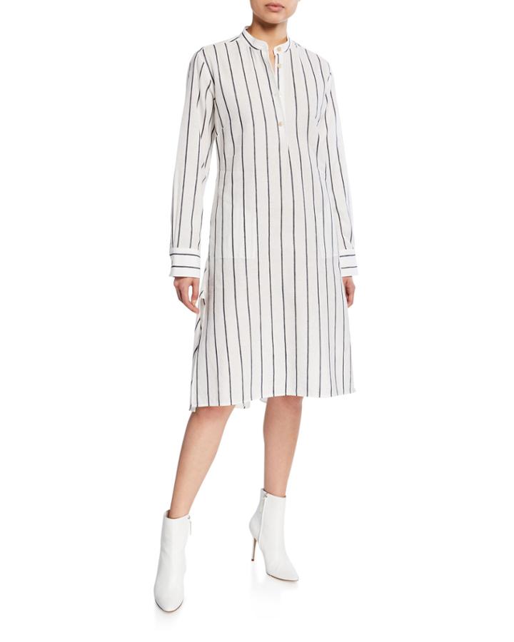 Alexandria Striped Long-sleeve