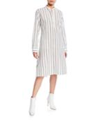 Alexandria Striped Long-sleeve