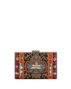 Ricamo Embroidered Clutch Bag