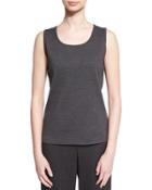 Milano Knit Contour Shell, Hematite