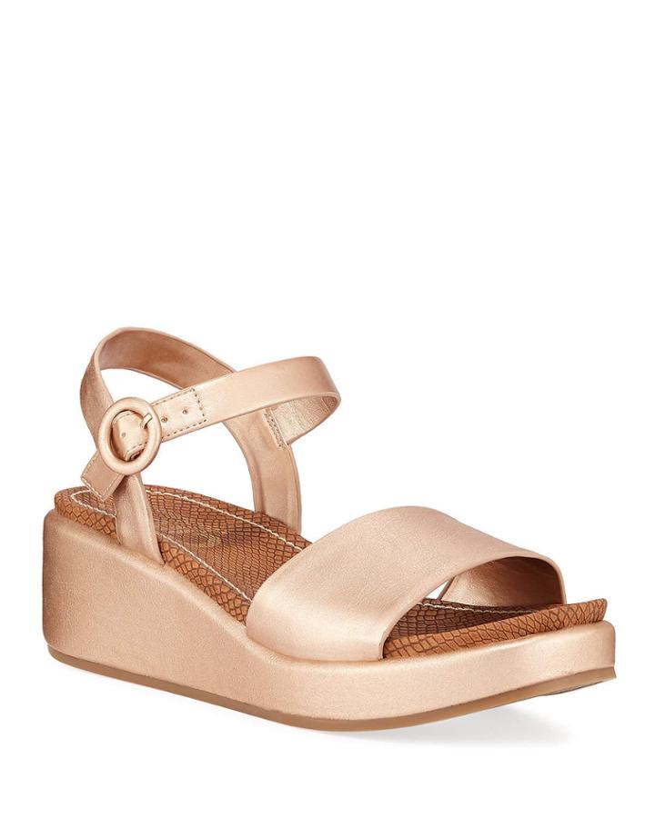 Sarah Metallic Platform
