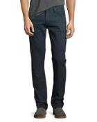 Jake Skinny Coated Jeans, Blue