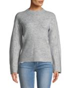 Ribbed Pearly Dolman-sleeve