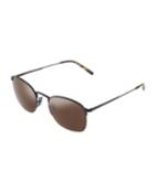 Rickman 51 Round Semi-rimless Metal