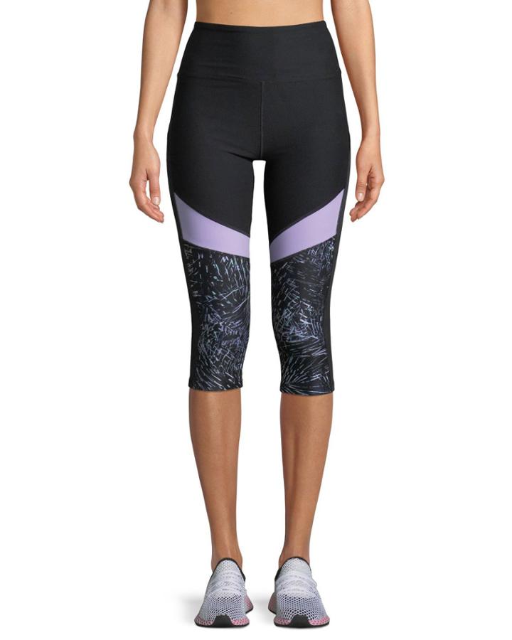 Ava Colorblocked Capri Performance