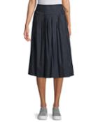 Stitch-pleated Wrap