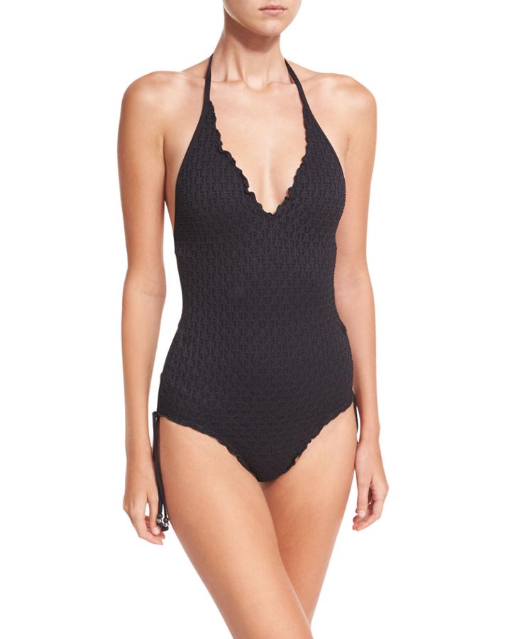 Havana Deep V Maillot One-piece