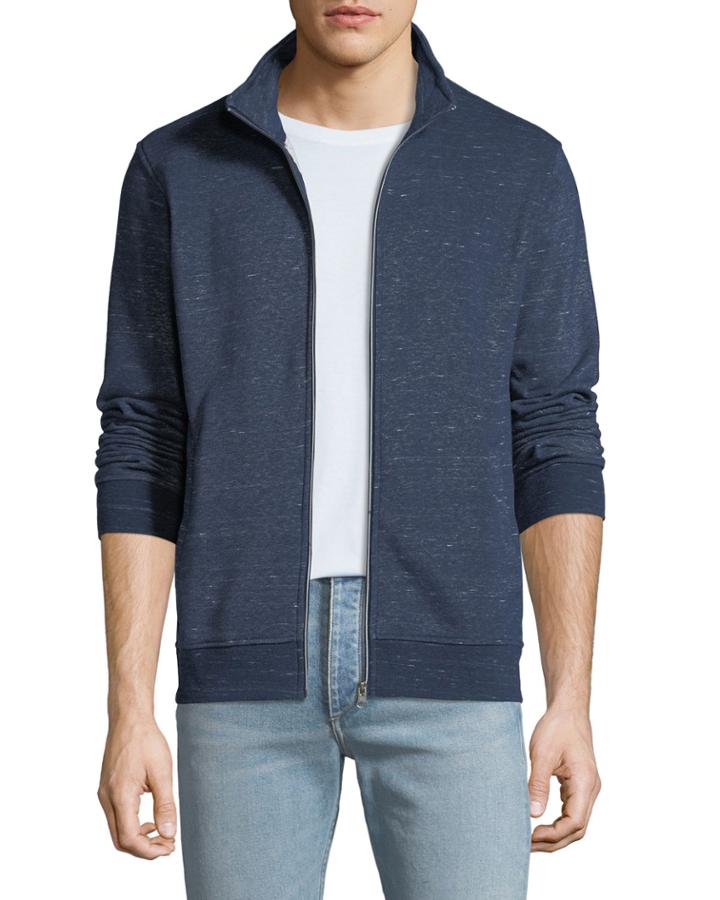 Men's Mock Neck Track Jacket