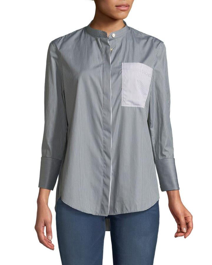 Callen Mixed-pinstriped