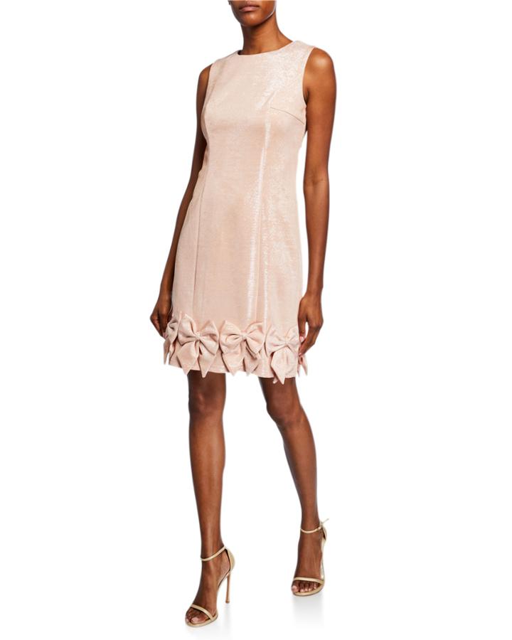 Bow-hem Sleeveless